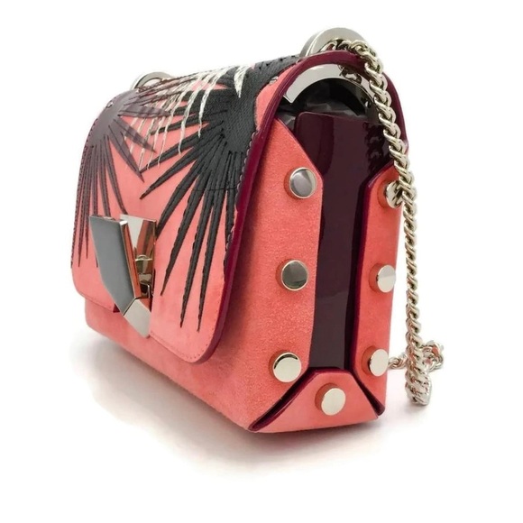 Jimmy Choo lockett petite in dark Shiraz coral 🪸 - Picture 4 of 5